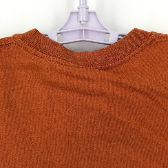Texas Longhorns Mens Shirt Small Orange Short Sleeve NCAA UT College Football - Picture 9 of 12